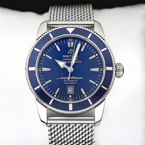 iced out breitling superocean|used breitling superocean for sale.